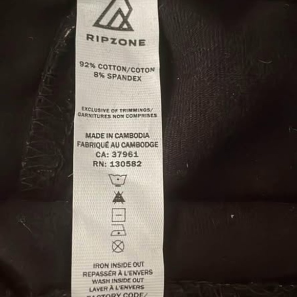 BRAND NEW girl ripzone sunflower shorts size 4T (92% cotton/8% spandex) - Picture 3 of 3